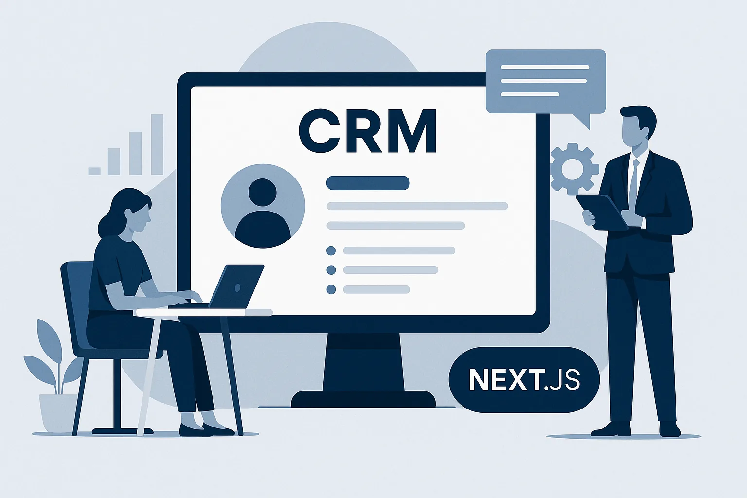 ระบบ CRM คืออะไร? ส่วนประกอบ ผลประโยชน์สำหรับ SME และเหตุผลที่ควรพัฒนาแบบเฉพาะด้วย Next.js